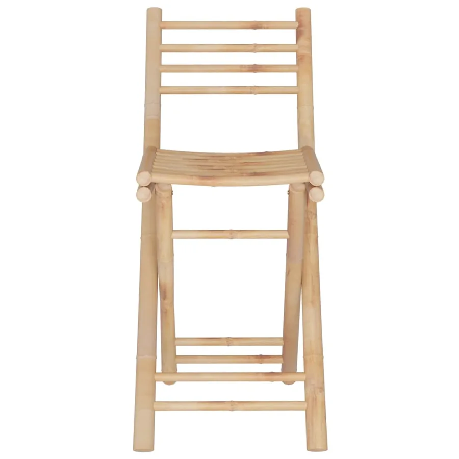 Mobilier de bar 3 pcs Bambou - 7