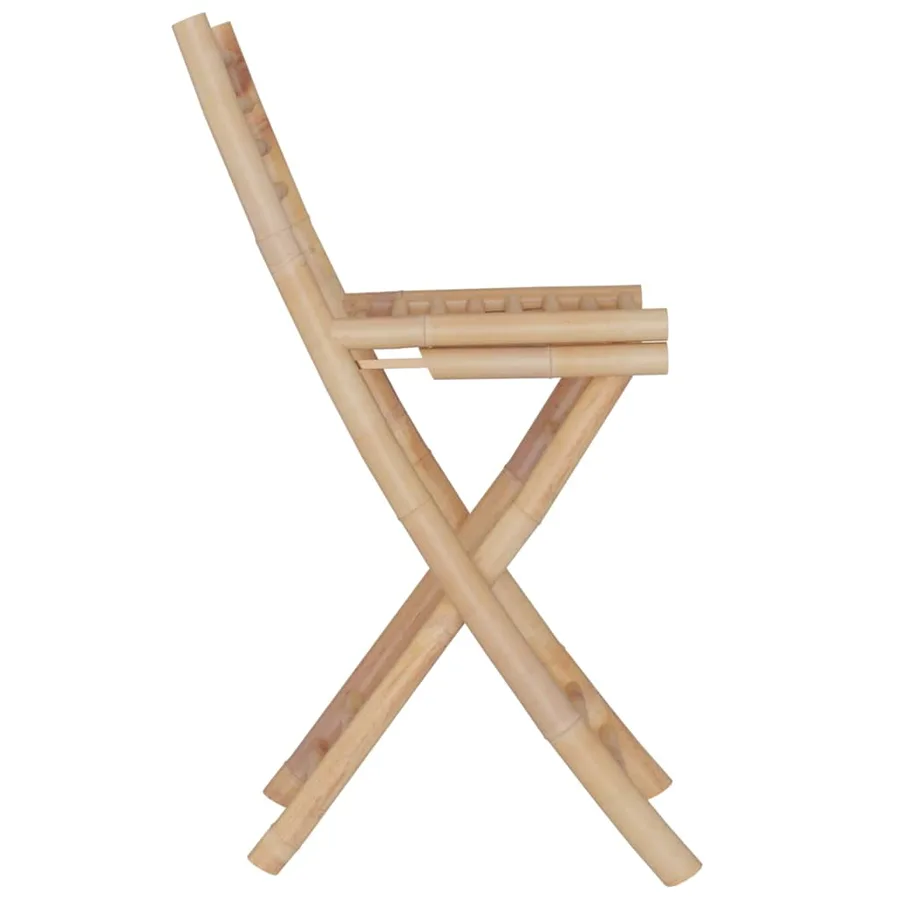 Mobilier de bar 3 pcs Bambou - 8