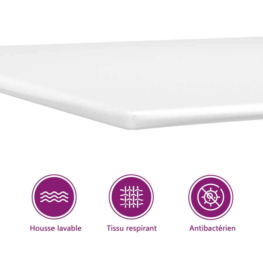 Sur-matelas 200x200x5 cm - 8