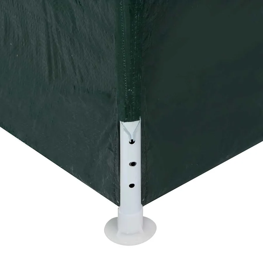 Tente de réception 3 x 3 m Vert - 8