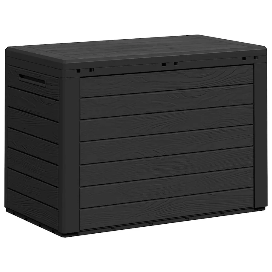 Boîte de rangement de jardin Anthracite 78x44x55 cm - 7