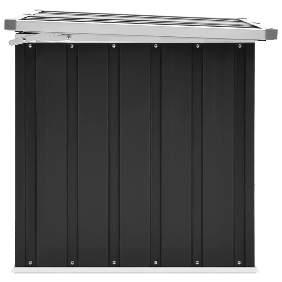 Boîte de rangement de jardin Anthracite 109x67x65 cm - 5