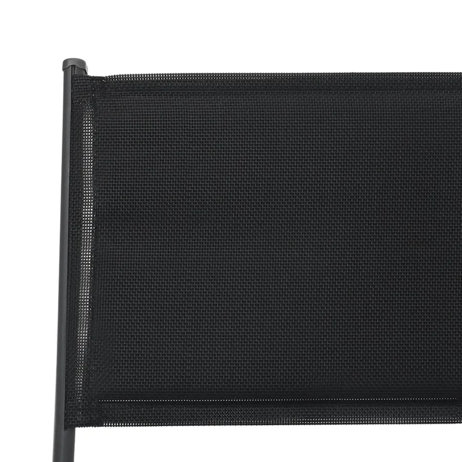 Chaises de jardin pliables lot de 2 Acier et textilène - 7