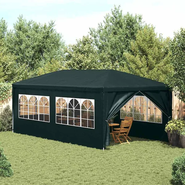 Tente de réception 3 x 6 m Vert