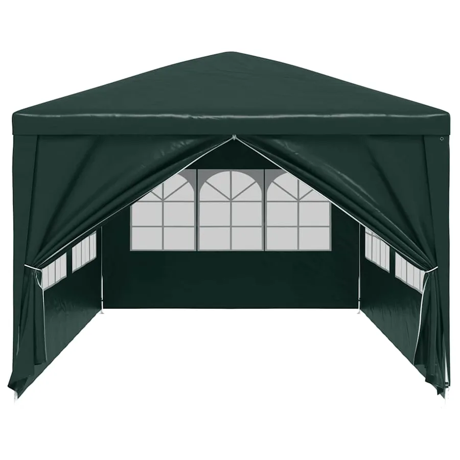 Tente de réception 3 x 6 m Vert - 4