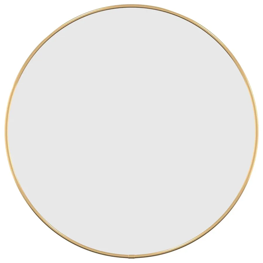 Miroir mural Doré Ø 50 cm Rond - 2