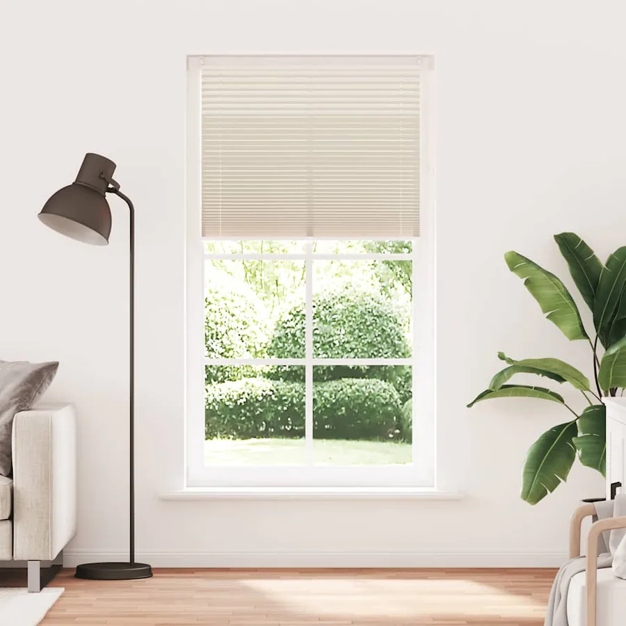 Store plissé 100x200 cm Crème