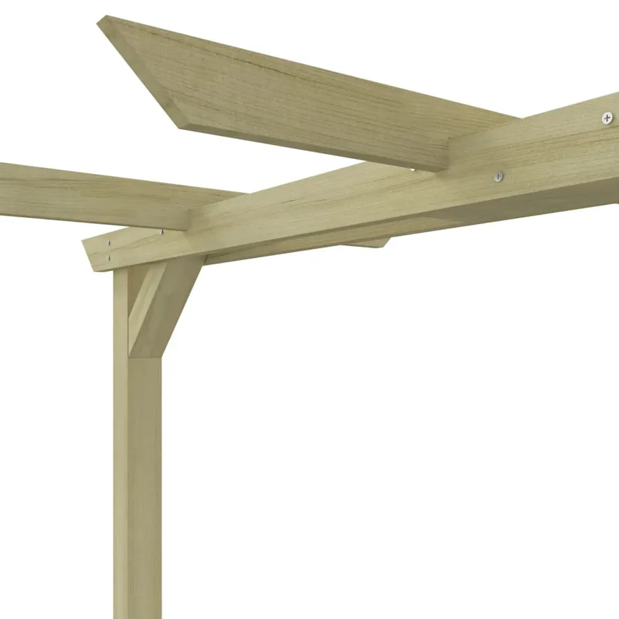Pergola de jardin Pin imprégné 360x200x60 cm - 5