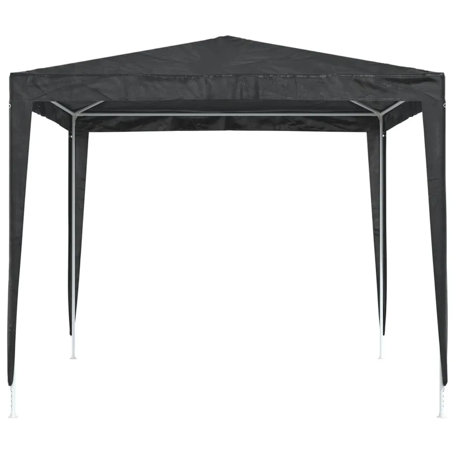 Tente de réception professionnelle 2,5x2,5 m Anthracite 90 g/m² - 3