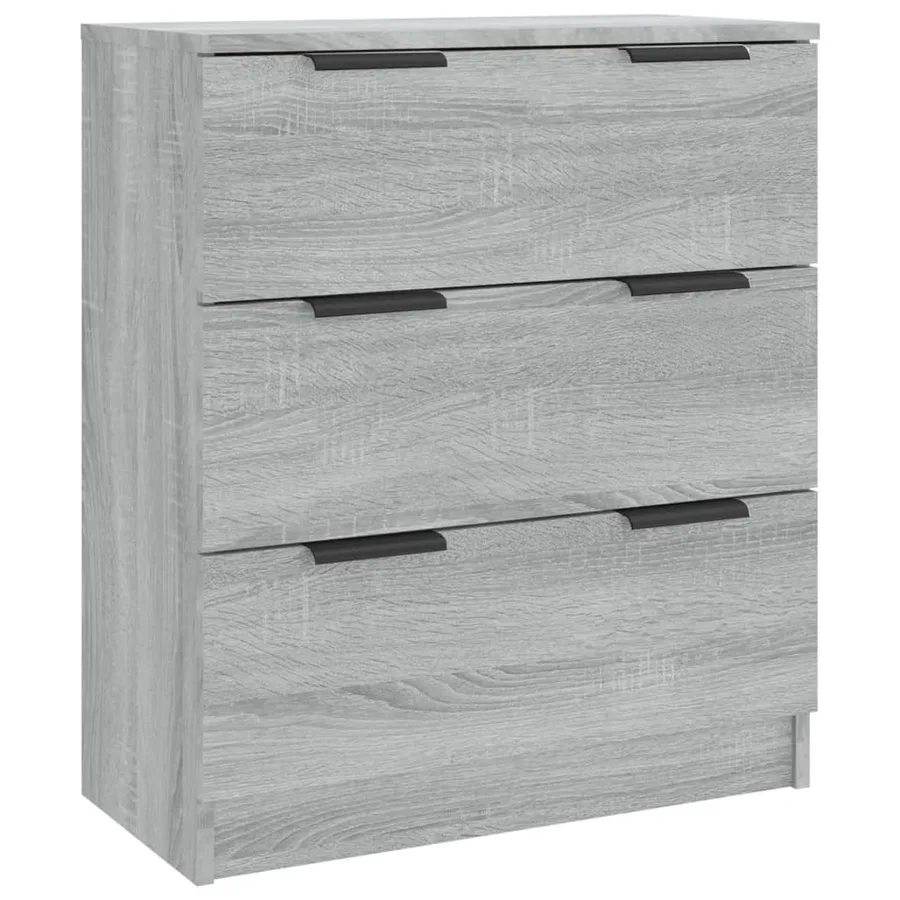 Buffet Sonoma gris 60x30x70 cm Bois d'ingénierie - 2