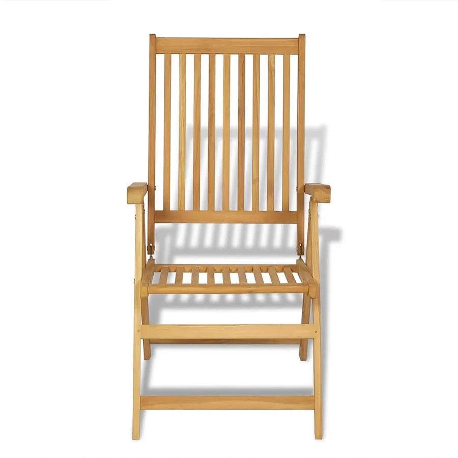 Ensemble à manger de jardin 9 pcs Bois de teck massif - 7