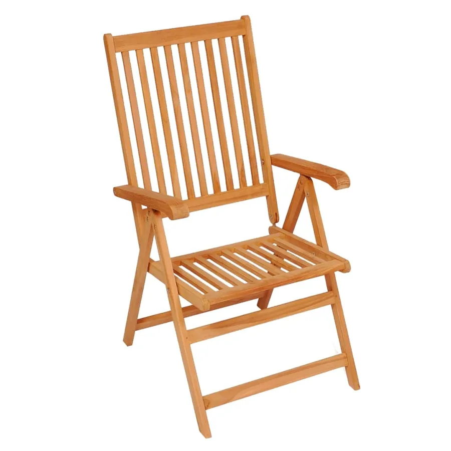 Ensemble à manger de jardin 5 pcs Bois de teck massif - 6