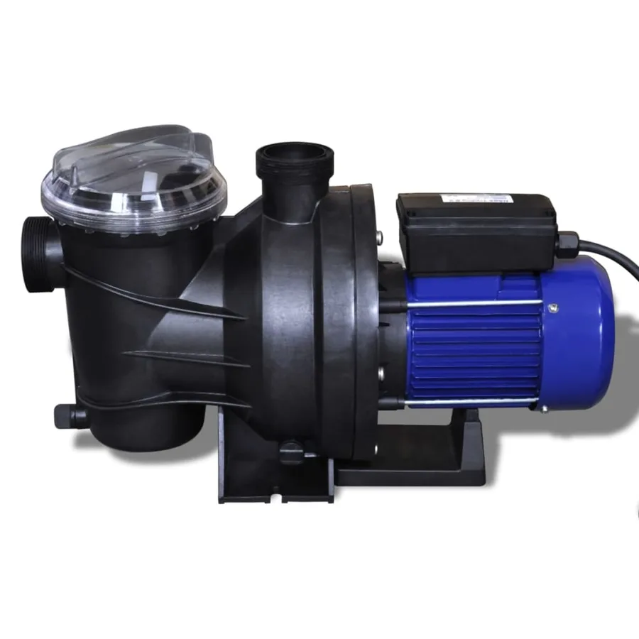 Pompe électrique de piscine 1200 W Bleu - 4