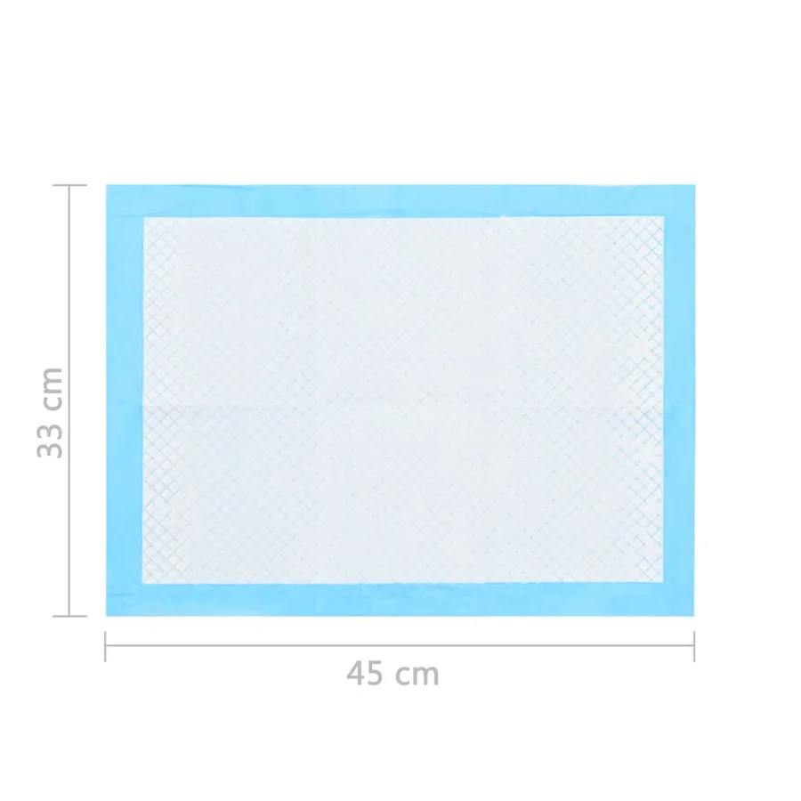 Tapis d’hygiène pour chiens 100 pcs 45 x 33 cm Tissu non tissé - 9