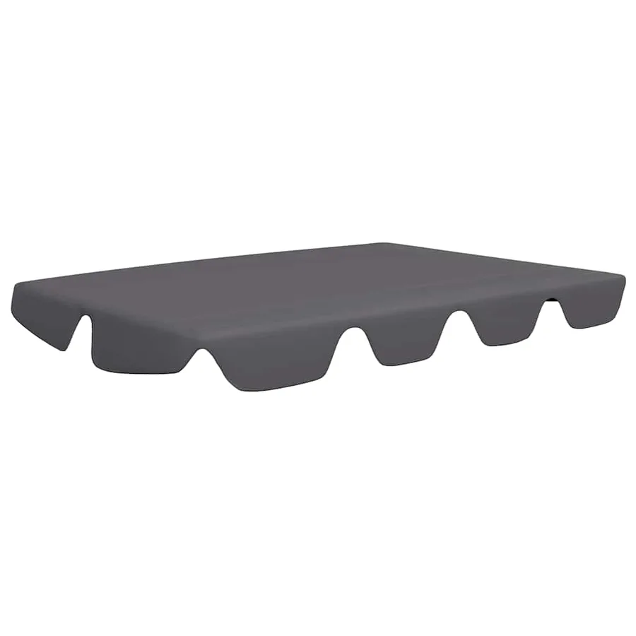 Toit rechange balançoire anthracite 188/168x145/110 cm - 2