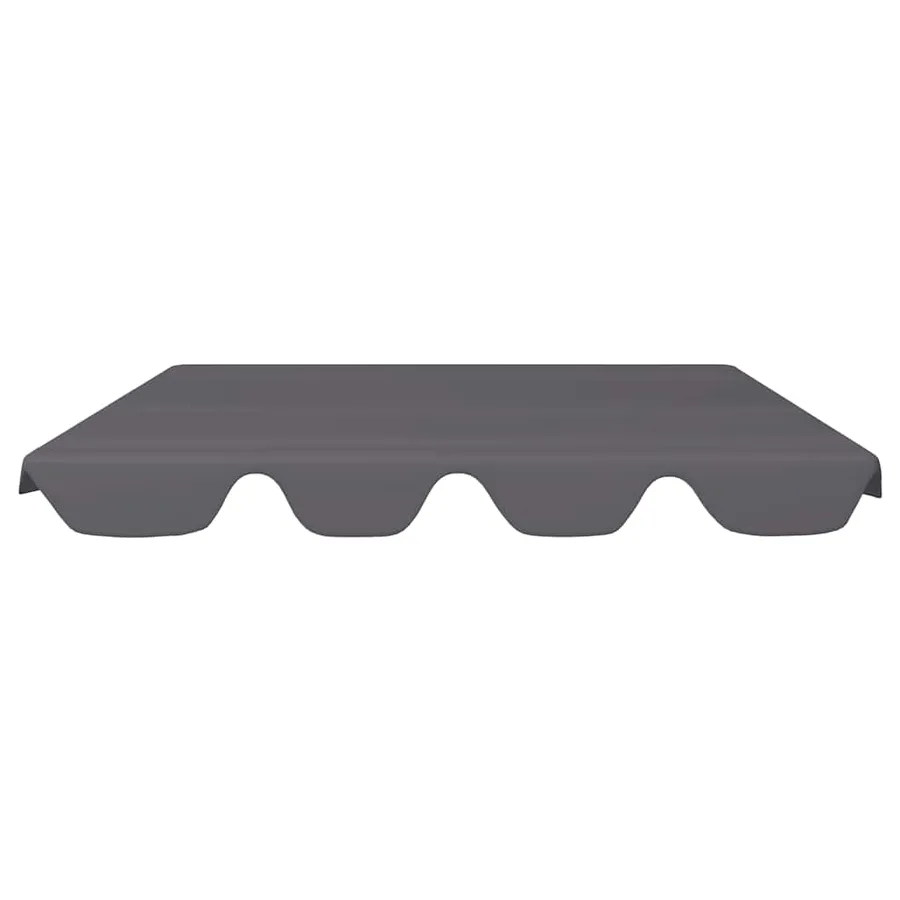 Toit rechange balançoire anthracite 188/168x145/110 cm - 3