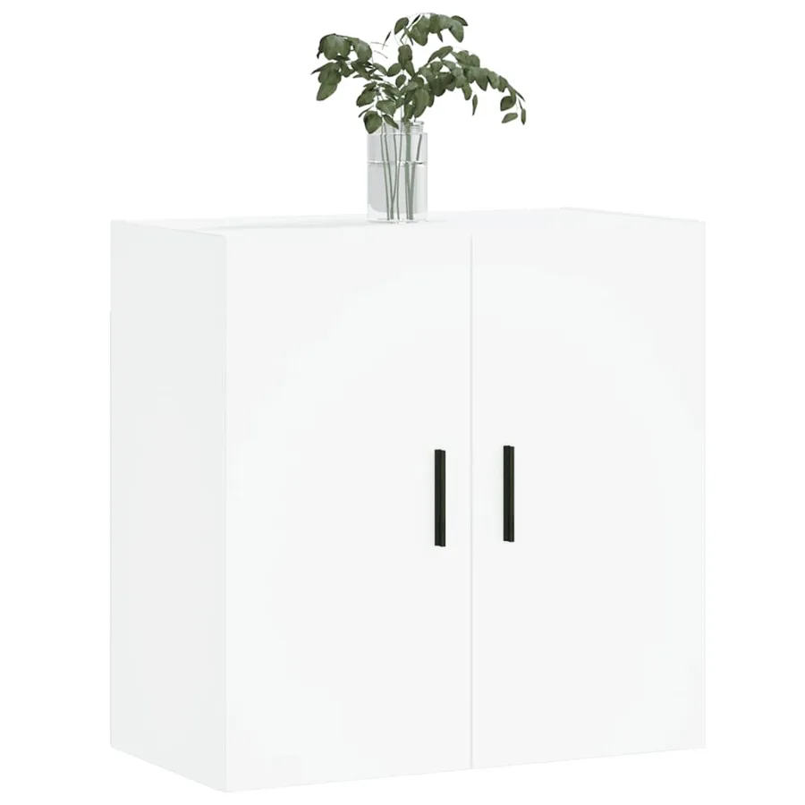 Armoire murale blanc 60x31x60 cm bois d'ingénierie - 3