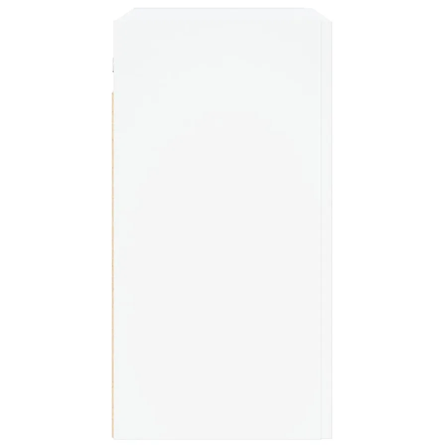 Armoire murale blanc 60x31x60 cm bois d'ingénierie - 7