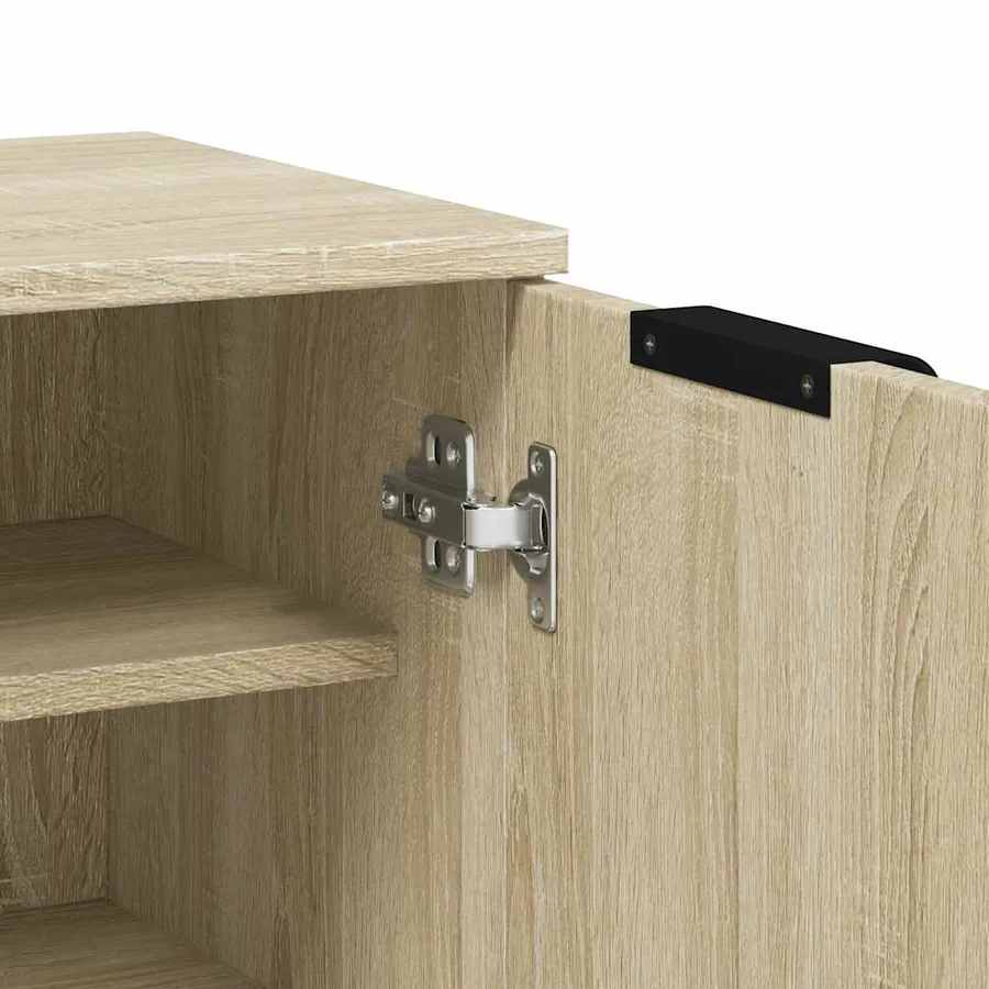 Armoire à chaussures Chêne sonoma 59x35x100,5cm Bois d'ingénierie - 8