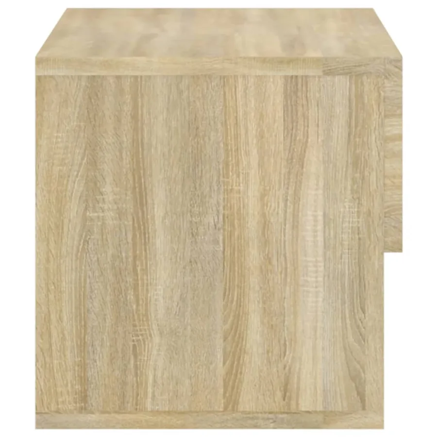 Tables de chevet murales 2 pcs Chêne sonoma - 6
