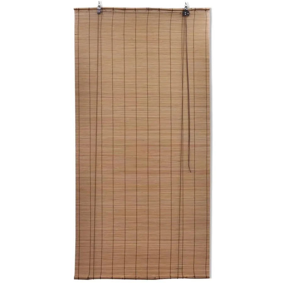 Stores roulants en bambou 2 pcs 80x160 cm Marron - 2