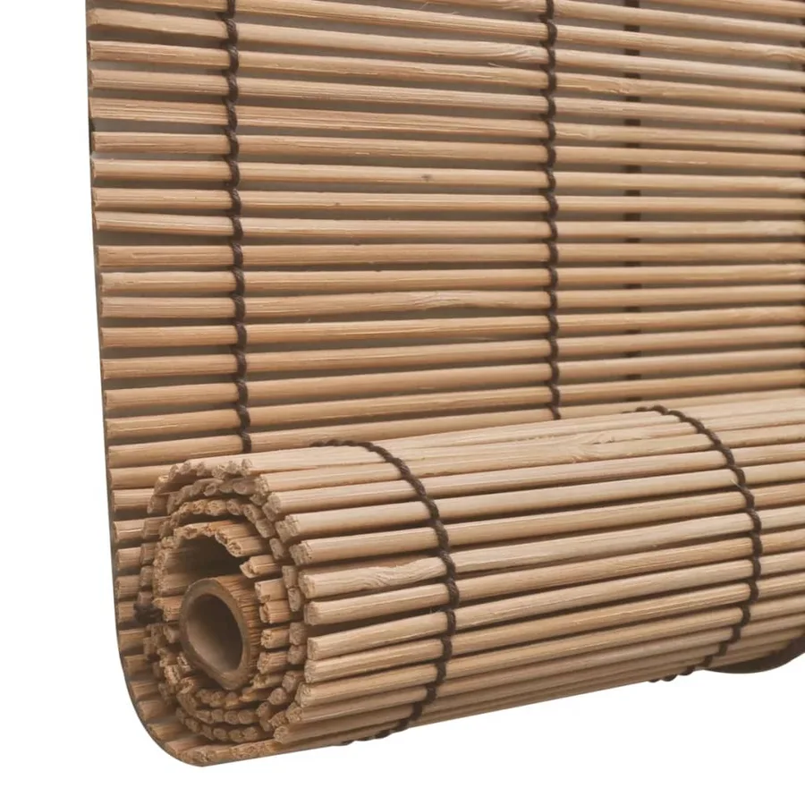 Stores roulants en bambou 2 pcs 80x160 cm Marron - 5