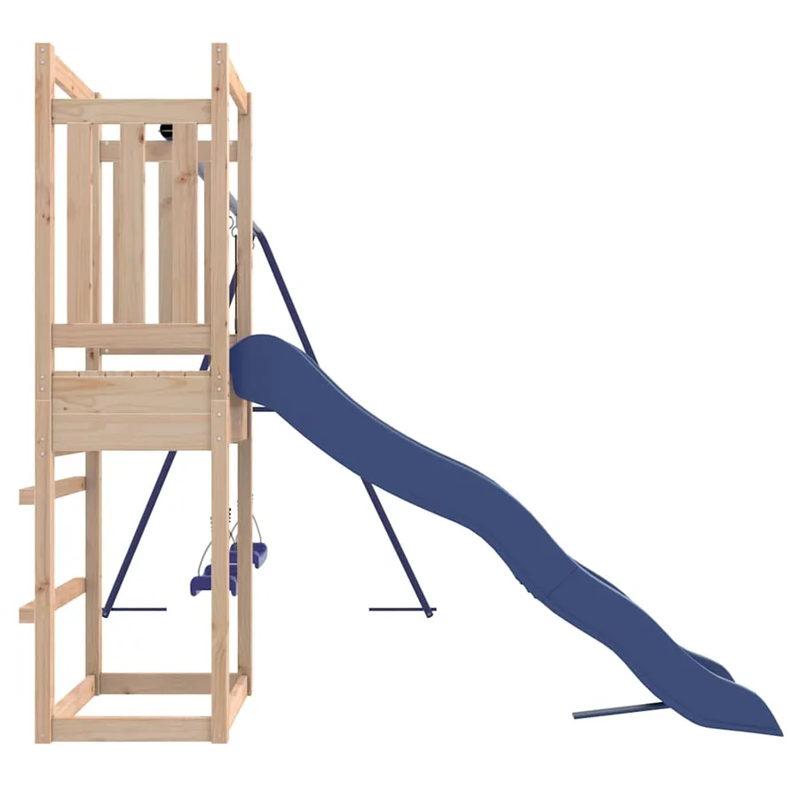 Aire de jeux d'extérieur bois de pin massif - 5