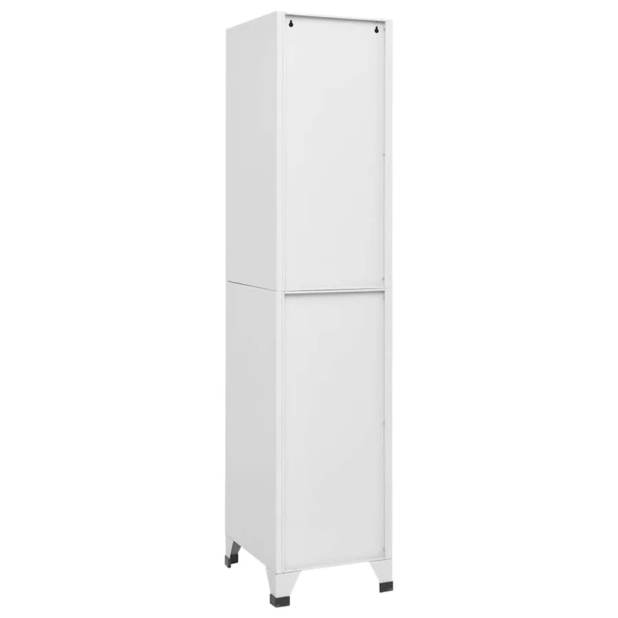 Armoire à casier avec 4 compartiments 38x45x180 cm - 6