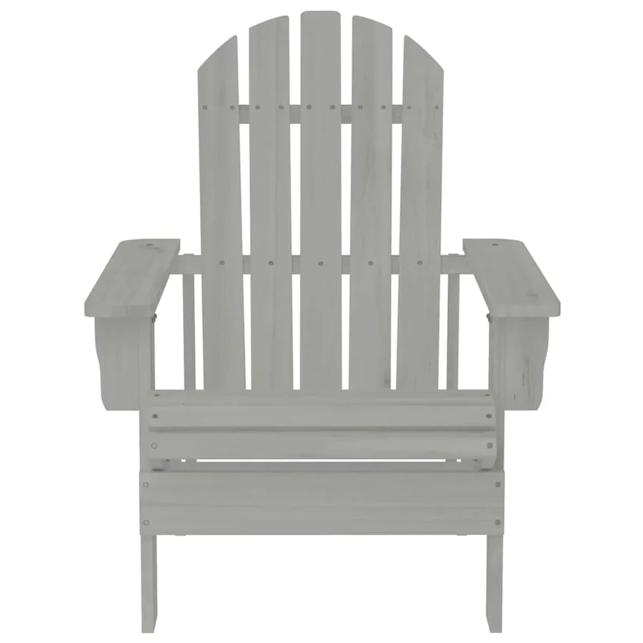 Chaise de jardin Bois Gris - 2