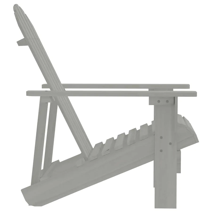 Chaise de jardin Bois Gris - 3