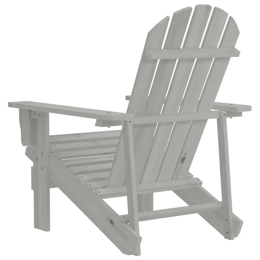 Chaise de jardin Bois Gris - 4