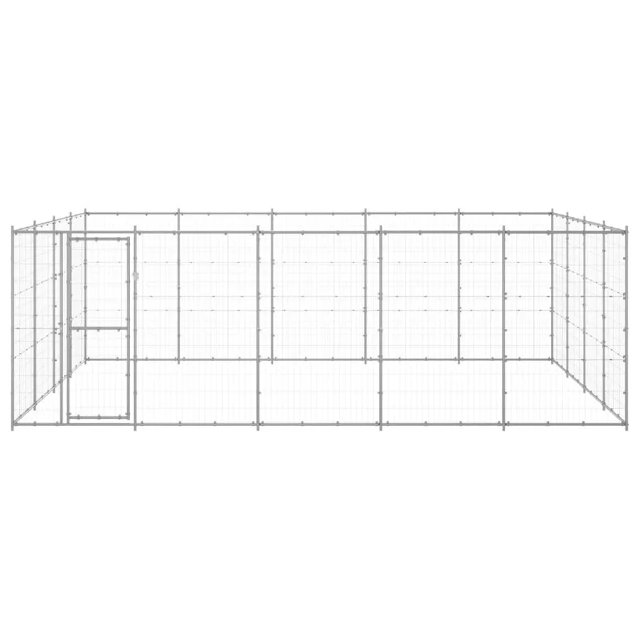 Chenil extérieur Acier galvanisé 24,2 m² - 2