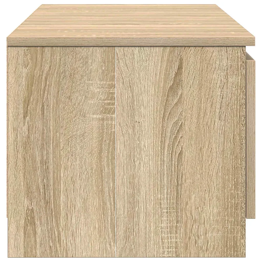 Meuble TV Chêne sonoma 140x40x35,5 cm Bois d'ingénierie - 7