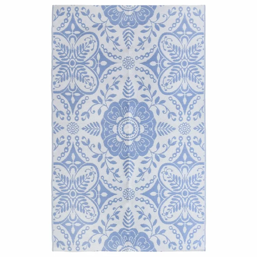 Tapis d'extérieur ARAKIL Bleu azuré 190x290 cm PP