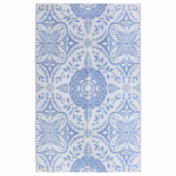 Tapis d'extérieur ARAKIL Bleu azuré 190x290 cm PP