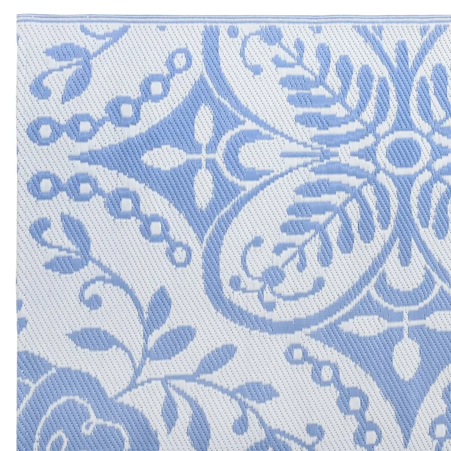 Tapis d'extérieur ARAKIL Bleu azuré 190x290 cm PP - 4
