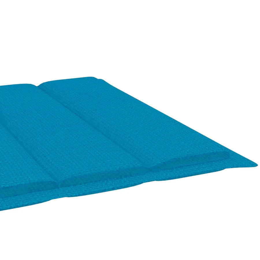 Chaise longue de jardin avec coussin Bois d'acacia solide - 10