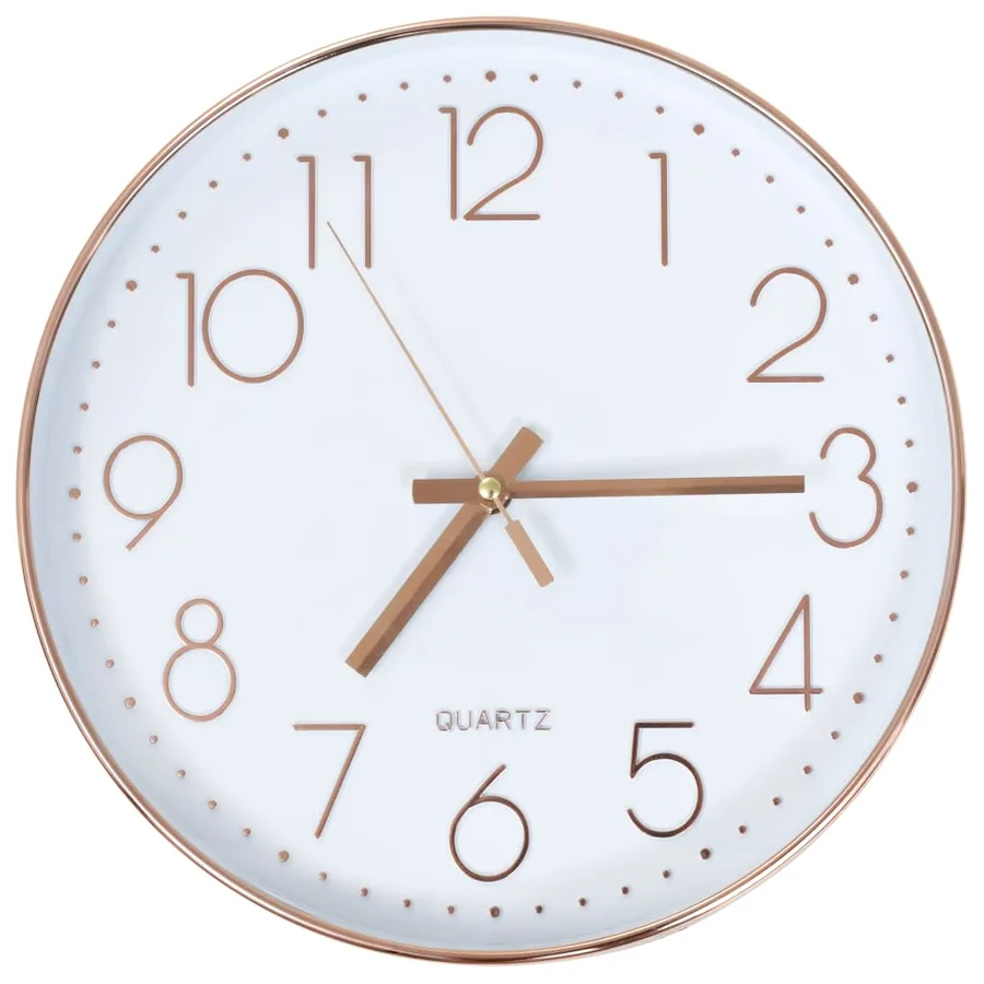 Horloge murale 30 cm Or rosé - 2