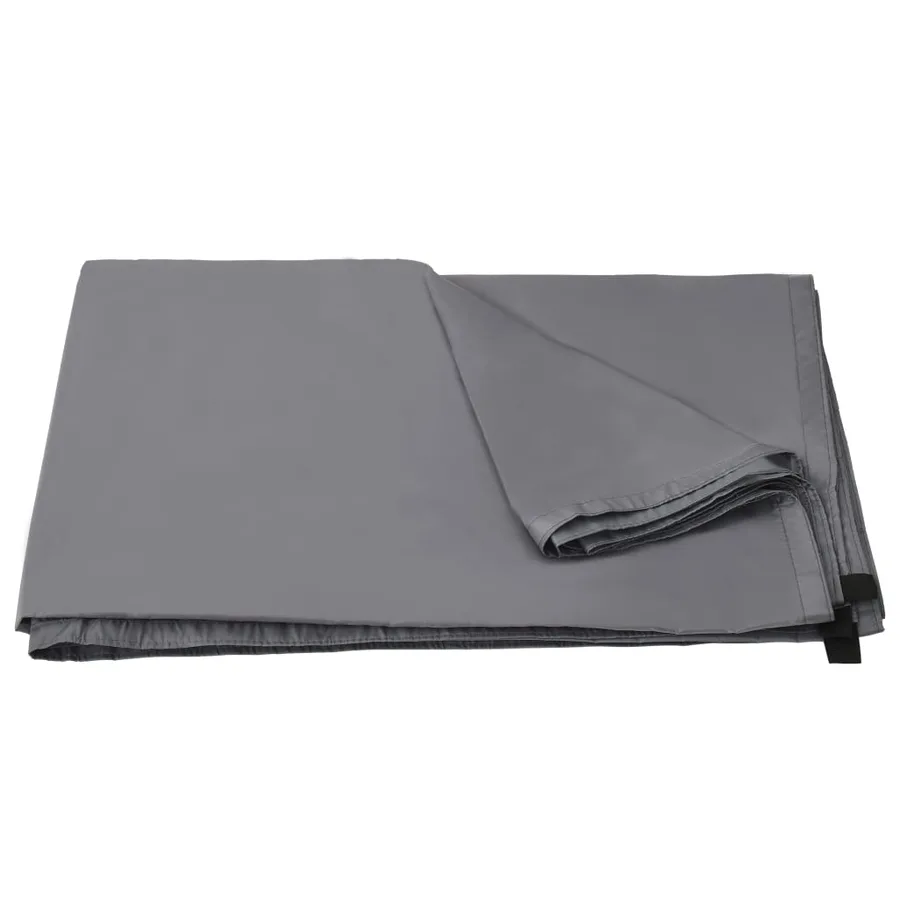 Bâche d'extérieur 4x4 m Gris - 4