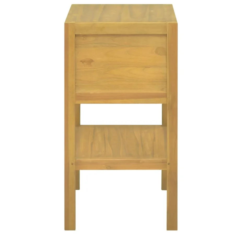 Armoire de salle de bain 60x40x75 cm Bois de teck solide - 4