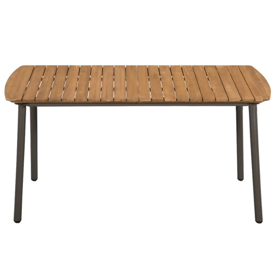 Ensemble à manger de jardin 5 pcs Résine tressée Noir - 3