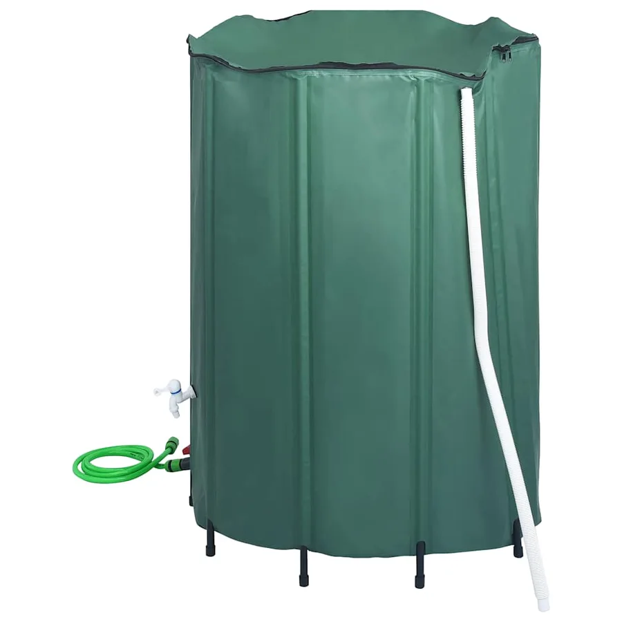 Réservoir pliable d'eau de pluie avec robinet 1250 L - 4