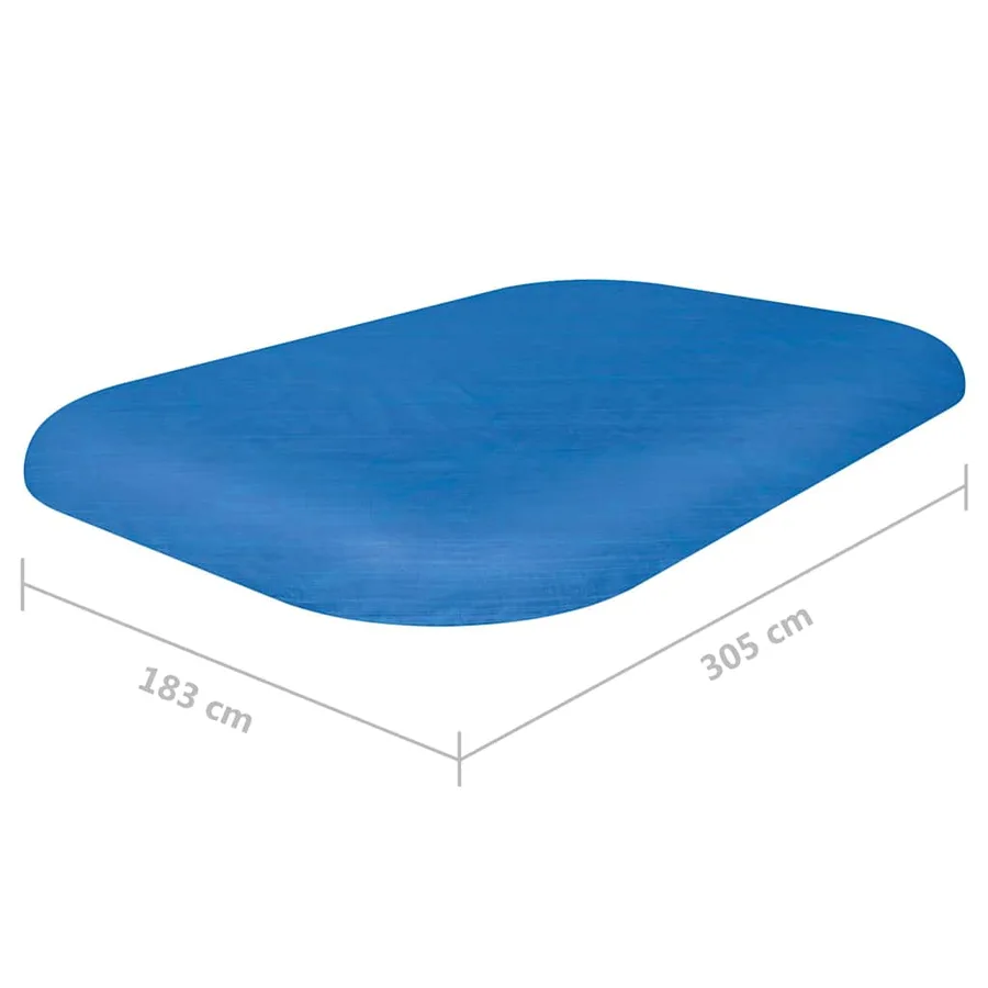 Bestway Couverture de piscine Flowclear 305x183x56 cm - 6