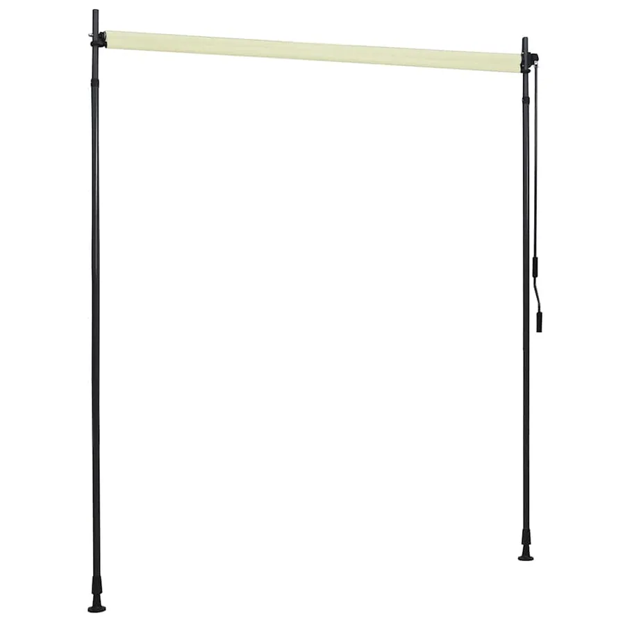 Store roulant d'extérieur 200 x 270 cm Crème - 5
