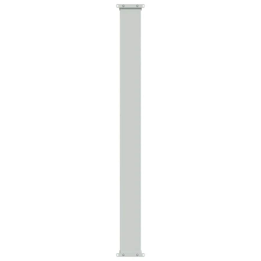 Auvent latéral rétractable de patio 100x500 cm Gris - 5