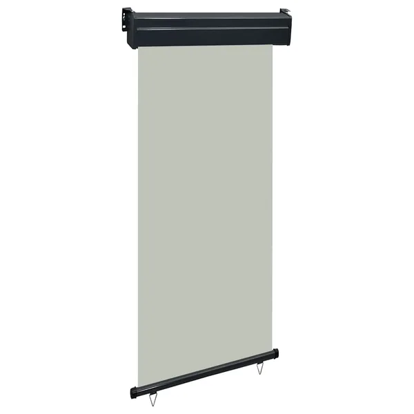 Auvent latéral de balcon 105x250 cm Gris