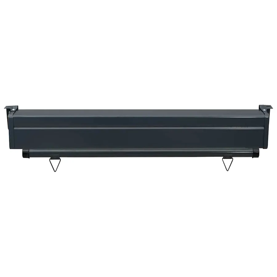 Auvent latéral de balcon 105x250 cm Gris - 6