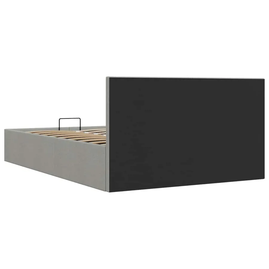 Cadre de lit à rangement hydraulique sans matelas 140x200 cm - 7