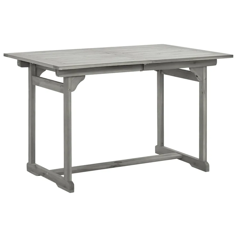 Ensemble à manger de jardin 5 pcs Bois d'acacia solide - 6