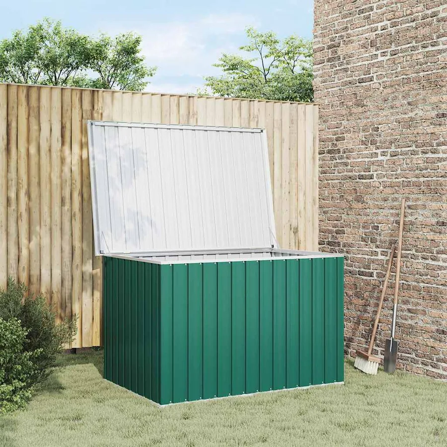 Boîte de rangement de jardin Vert 149x99x93 cm